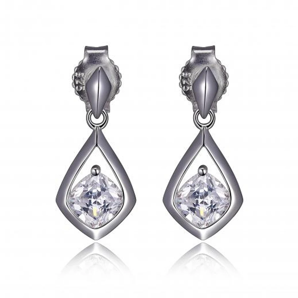 Elle "Promise" Cubic Zirconia Drop Earrings