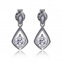 Elle "Promise" Cubic Zirconia Drop Earrings