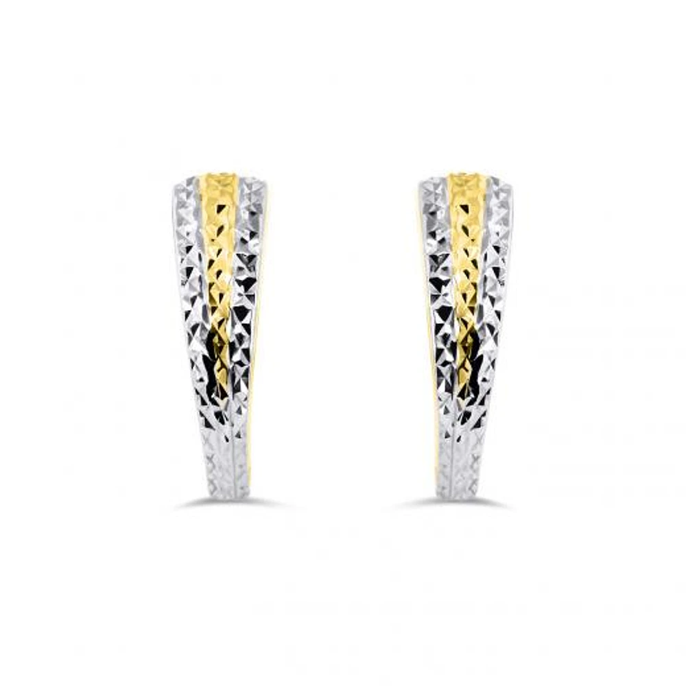 10K Yellow Gold Hoops