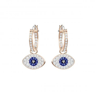 Swarovski Duo Evil Eye Earrings