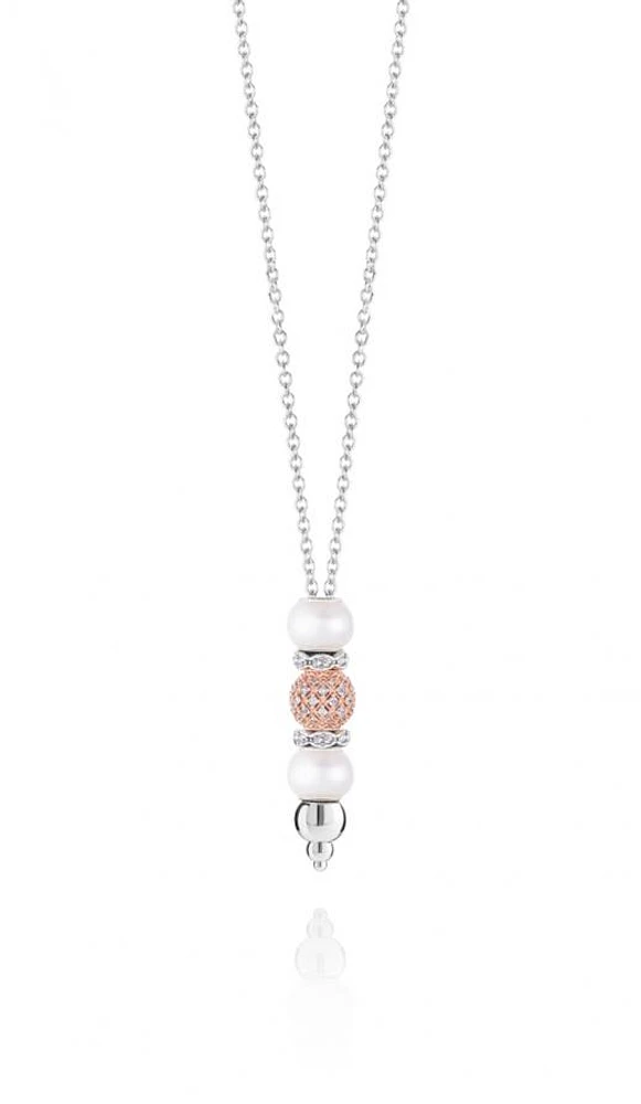 Chamilia Sterling Silver 36" Blush Drop Chain with Case