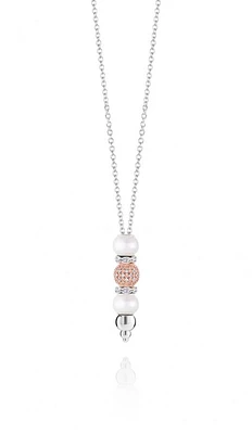 Chamilia Sterling Silver 36" Blush Drop Chain with Case