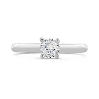 Glacier Fire 14K White Gold Canadian 0.50CT Diamond Solitaire Ring