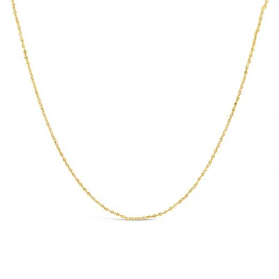 10K Yellow Gold 18" 0.90mm Serpentine Chain