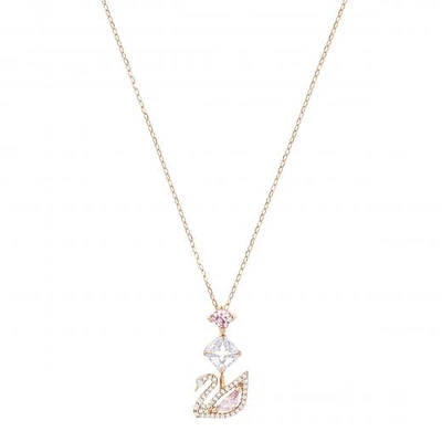 Swarovski Dazzling Swan Y Necklace