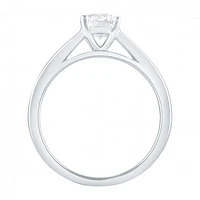 Glacier Fire 14K White Gold 0.70CT Ideal Cut Solitaire Ring