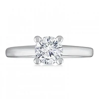 Glacier Fire 14K White Gold 1.00CT Ideal Cut Solitaire Ring