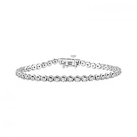10K White Gold 1.00CTW Bracelet