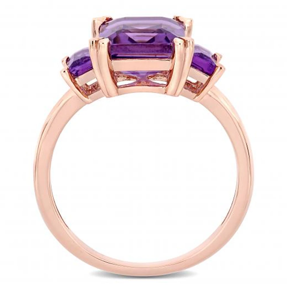 Julianna B 14K Rose Gold Amethyst Fashion Ring
