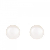 14K Yellow Gold 12-13mm Freshwater Pearl Earrings