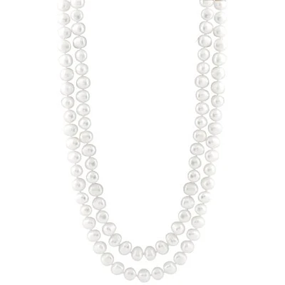 9-10mm freshwater Endless 80" Necklace