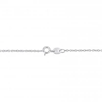 Julianna B Sterling Silver Created Blue & Created White Sapphire Necklace