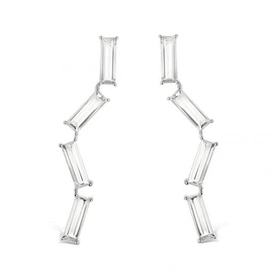 Sterling Silver Cubic Zirconia Earrings