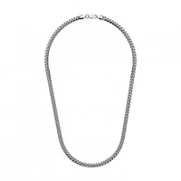 Sterling Silver 26" 4.9mm Miami Cuban Chain