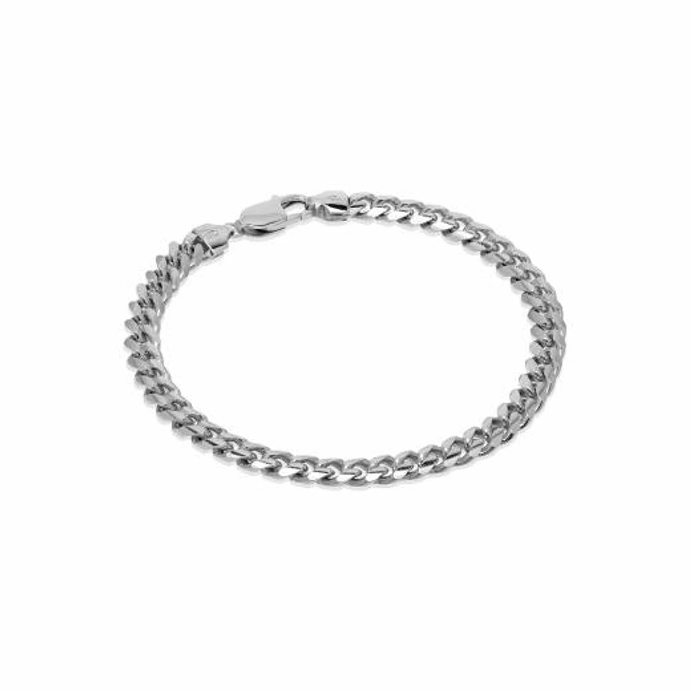 Sterling Silver 9" 6.3mm Miami Cuban Bracelet