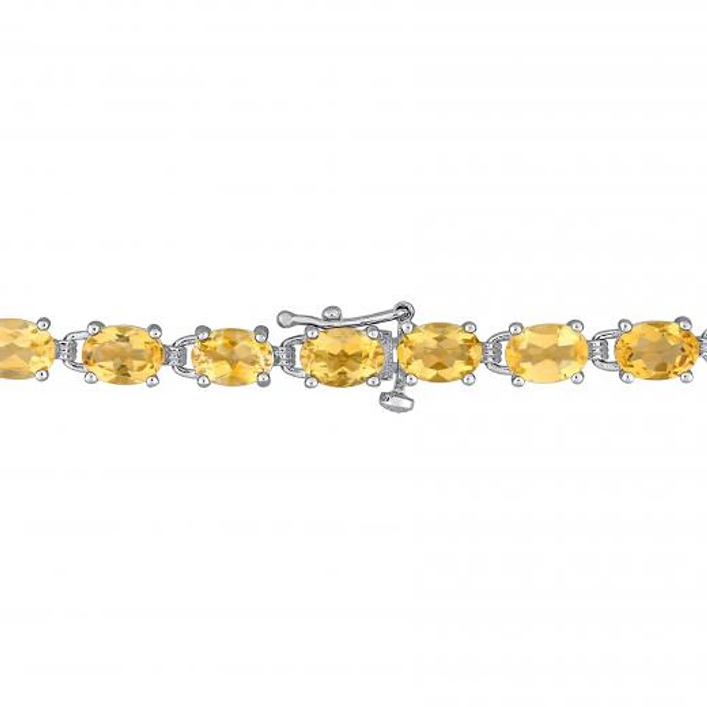 Julianna B Sterling Silver Citrine Bracelet