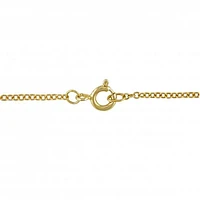 Julianna B Sterling Silver Yellow Plated Citrine & Diamond Pendant