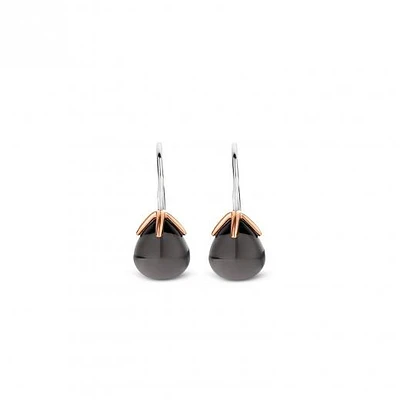 Ti Sento Iconic Grey Blue Earrings
