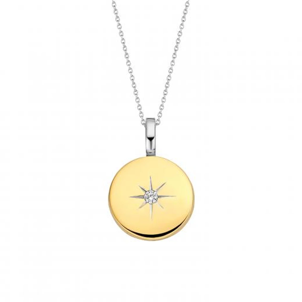 Ti Sento Large Guiding Stars Necklace