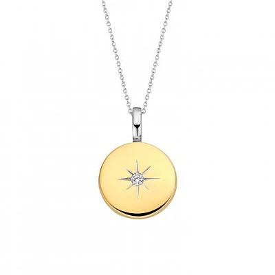 Ti Sento Large Guiding Stars Necklace