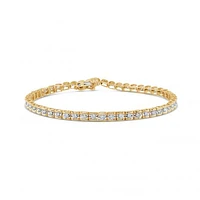 10K Yellow Gold 1.00CTW Diamond Bracelet