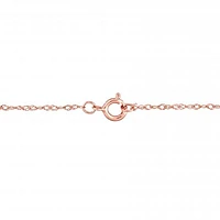 Julianna B 10K Rose Gold Morganite & Diamond Necklace