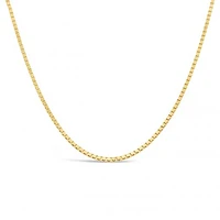 10K Yellow Gold 20" 1.3mm Box Chain