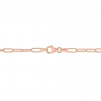Julianna B Sterling Silver 18K Rose Gold Plated Morganite & White Topaz Necklace
