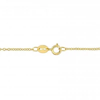 Julianna B Sterling Silver 18K Gold Plated Citrine and White Topaz 18" Pendant