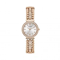 Guess Women's Stainless Steel Rose Gold-Tone Analog Watch