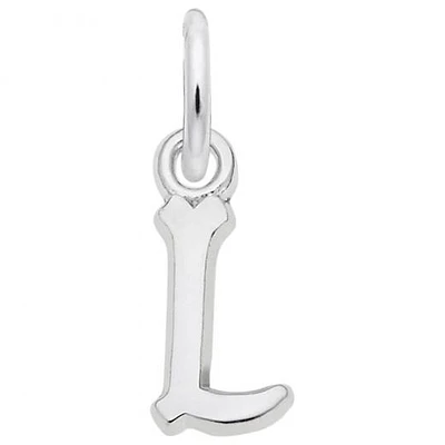 Sterling Silver Initial L Pendant