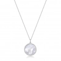 Reign Mother of Pearl Necklace