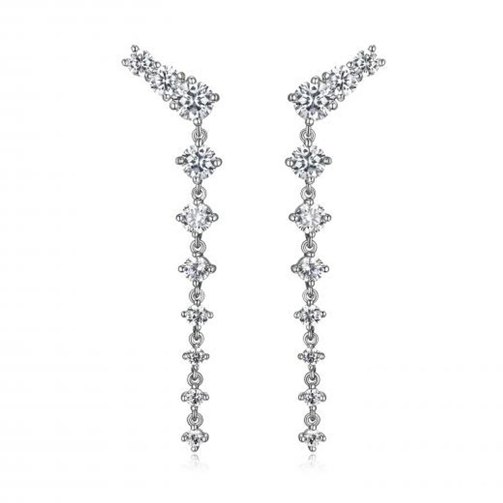 Reign Diamondlite Modern Cascade Earrings