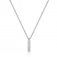 Reign Diamondlite Mini Bar Necklace