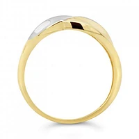 10K Yellow & White Gold Fashion Ring