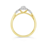 Glacier Fire 14K Yellow Gold Canadian 0.44CTW Diamond Engagement Ring