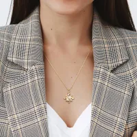 Julianna B Yellow Plated Sterling Silver Diamond Star Pendant