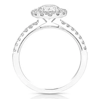 New Brilliance Lab Grown 1.50CTW Diamond Ring in 14K White Gold