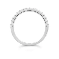 New Brilliance Lab Grown 3.45CTW Diamond Ring in 14K White Gold