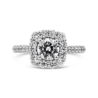 Jenny Packham 18K White Gold Lab Grown 2.00CTW Diamond Bridal Ring