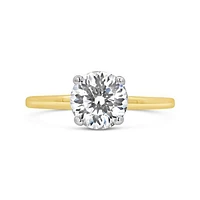 Blossom 14K Yellow Gold Lab Grown 2.08CTW Diamond Solitaire Ring