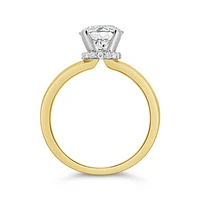 Blossom 14K Yellow Gold Lab Grown 2.08CTW Diamond Solitaire Ring