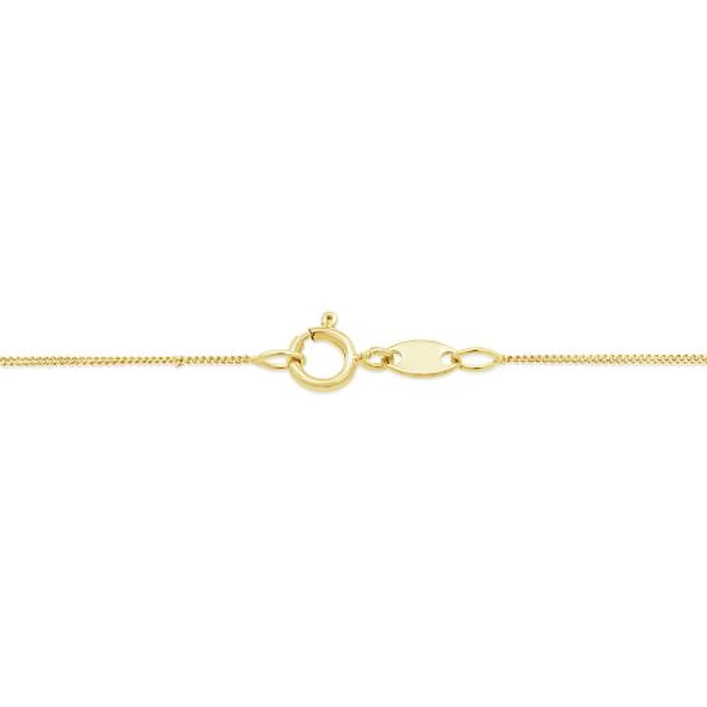 Glacier Fire 10K Yellow Gold Canadian 0.10CTW Diamond Pendant