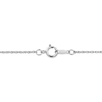 Bella Moda Sterling Silver Diamond Bee Pendant