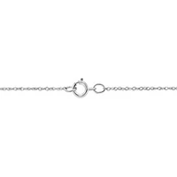New Brilliance 14K White Gold Lab Grown 0.50CT Diamond Solitaire Pendant