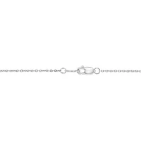 New Brilliance 10K White Gold Lab Grown 0.95CTW Diamond Chevron Necklace