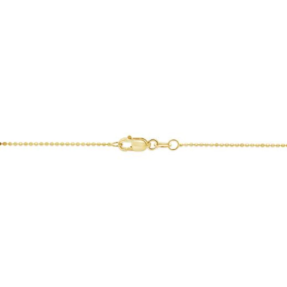 Brevani 14K Yellow Gold 0.62CTW Diamond Necklace