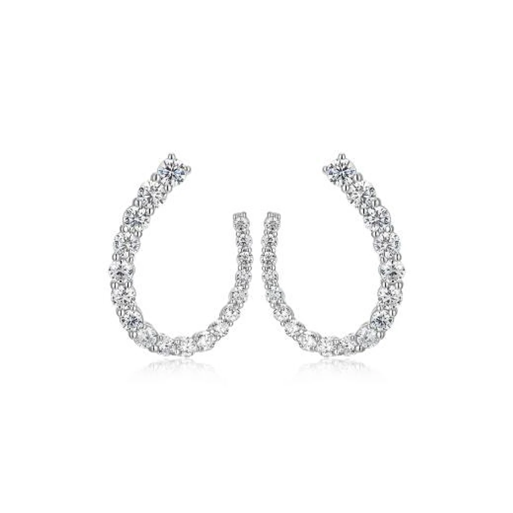 Reign Gradual U Shaped Earring