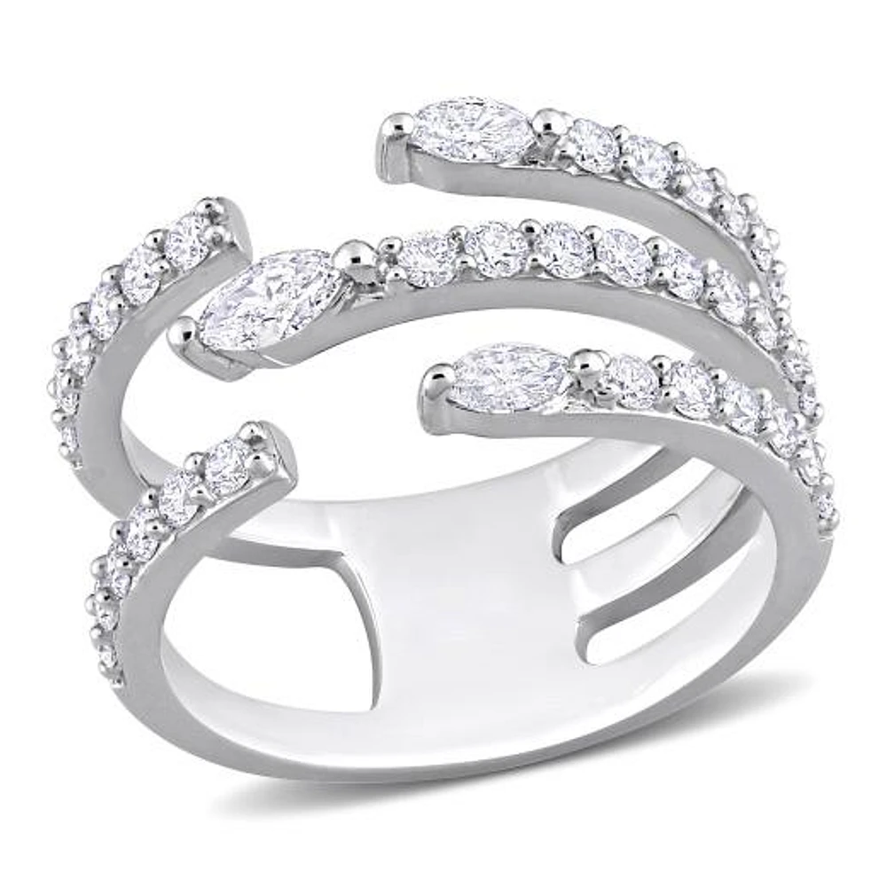Julianna B 14K White Gold 1.00CTW Diamond Fashion Ring