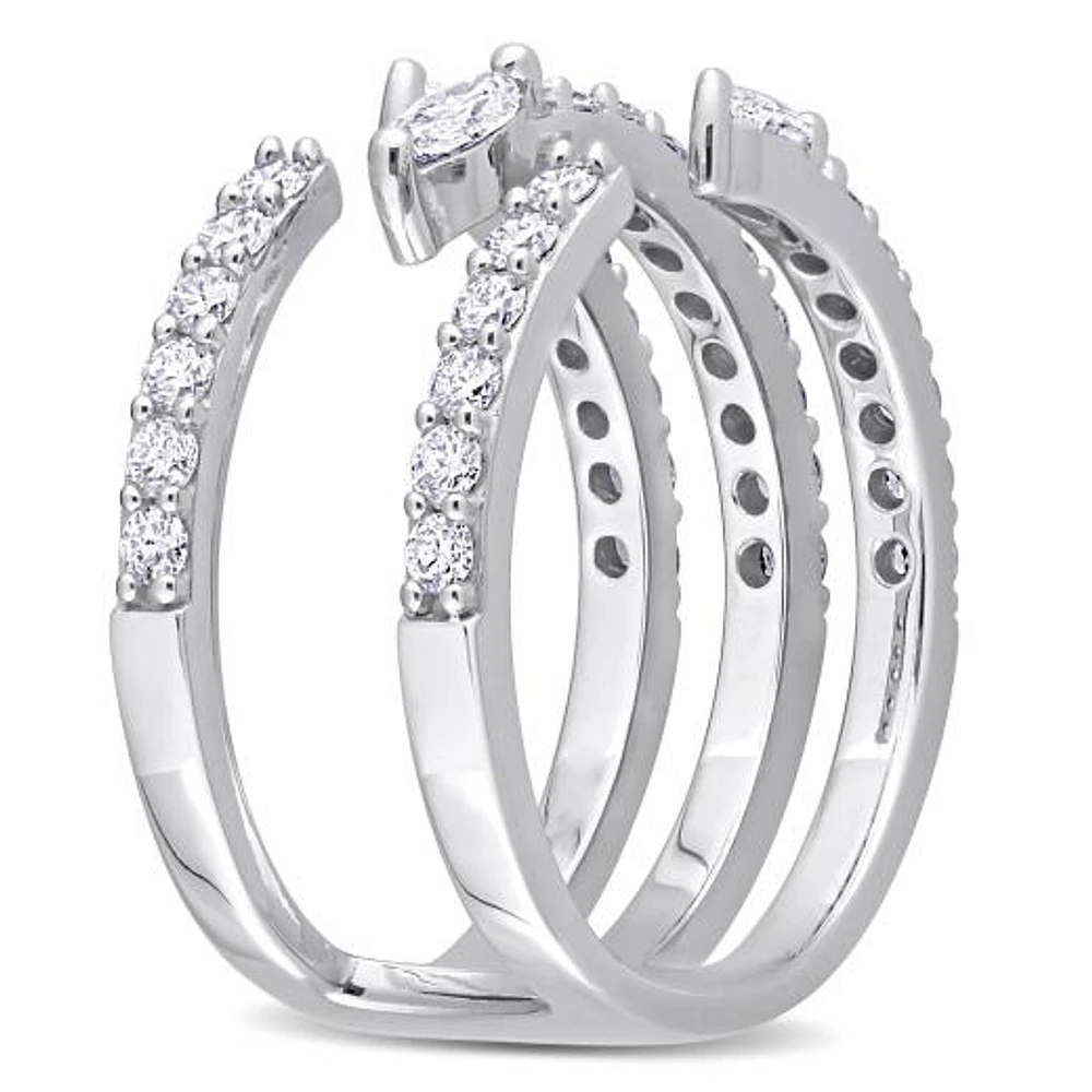 Julianna B 14K White Gold 1.00CTW Diamond Fashion Ring